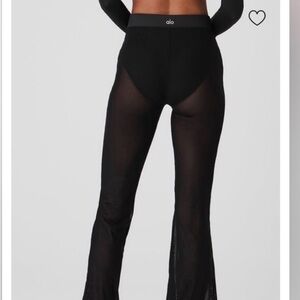 ALO Yoga Black Flare Pants